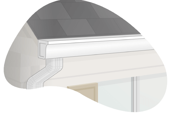 K-style gutters